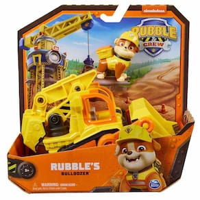 Veiculo com Boneco - Patrulha Canina - Caminhao Escavadeira do Rubble - SUNNY BRINQUEDOS