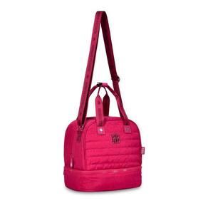 Lancheira Rebecca Bonbon Térmica Bulldog Rosa 22x15x22cm