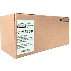 Toner Compatível CF258x 58x para Laserjet M-404DW sem chip