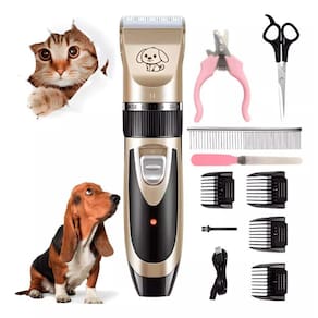 Máquina Para Tosar Cortar Pelo Caes Animais Cachorro Sem Fio