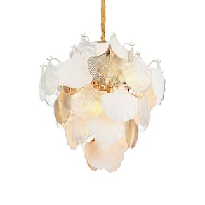 Lustre Pendente Nordecor Musche 2903 Ouro Brilho E14 Bivolt