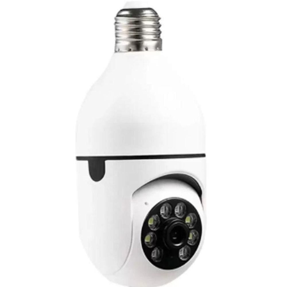 Câmera Ip Lâmpada 1080P Hd: Proteja Sua Casa Wi-Fi