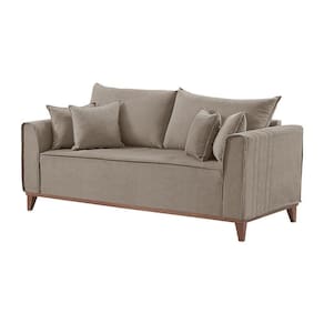 Sofá 4 Lugares Living Linho M-46 Martins Bege