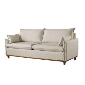 Sofá 5 Lugares Living Linho M-168 Martins Creme