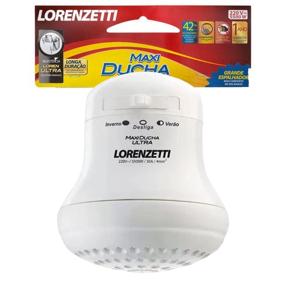 Chuveiro Elétrico Lorenzetti Maxi Ducha Ultra 4600w 220v