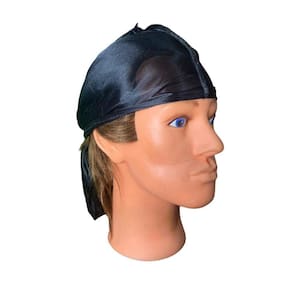 Kit 3 Un Bandana Durag Touca Waves Hip Hop Trap Preta