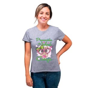 Camiseta feminina Promovida a Vóvó Sublimação