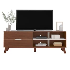 Rack Para Tv Até 75" Verona Off White/Pinho Artely