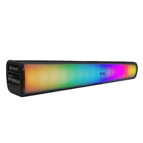 Caixa Som Soundbar Gamer Bluetooth Computador Pc Led Rgb 16W