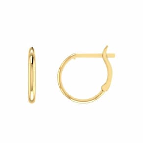 Brinco Argola Grande Ouro Dourado Brx0085