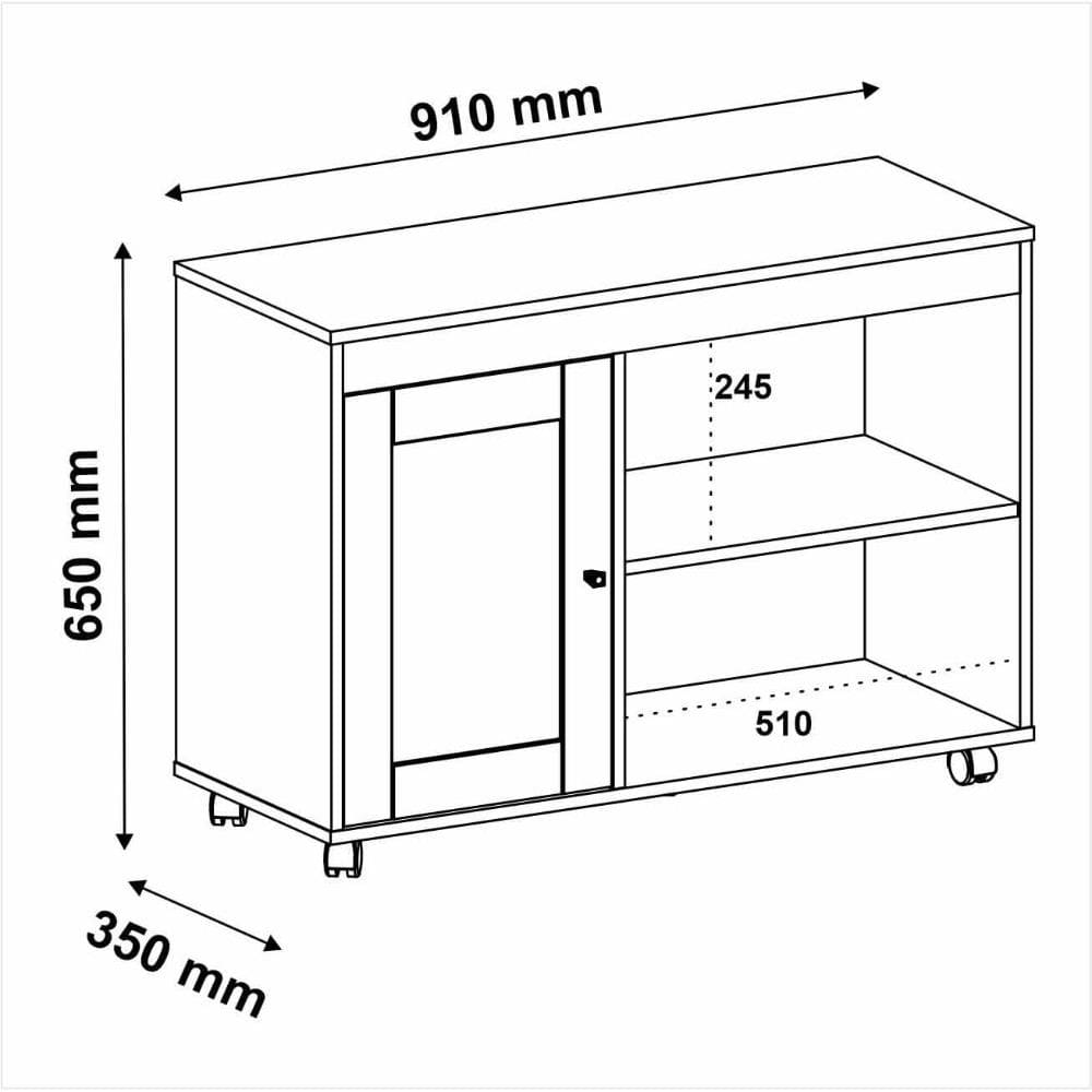 Rack para TV Até 42" Sampa Artely