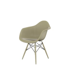 Cadeira para Sala de Estar Arm Dsw Inj Cinza