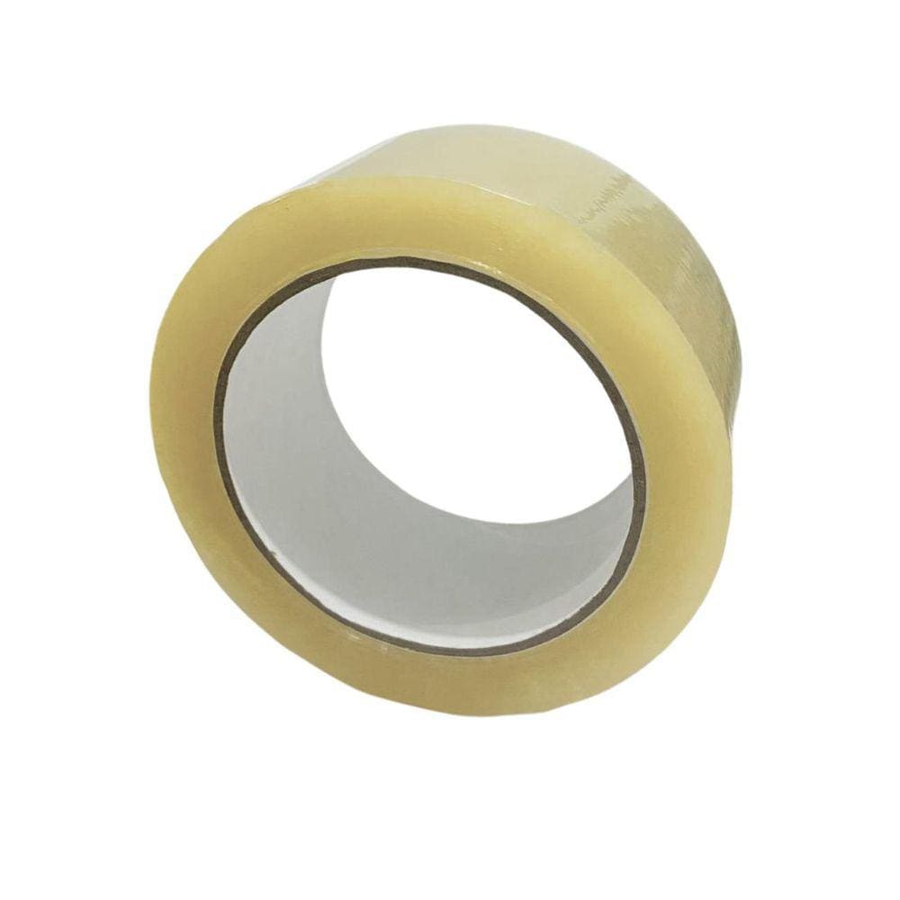 10 Fita Adesiva Transparente - 45Cm X 100 Metros