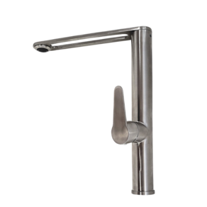 Misturador Monocomando WC / Cozinha Escovado Bica Móvel DG1060 GIRA 360 GRAUS