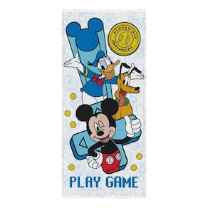 Toalha Felpuda De Banho Estampada Mickey 60X120Cm Lepper