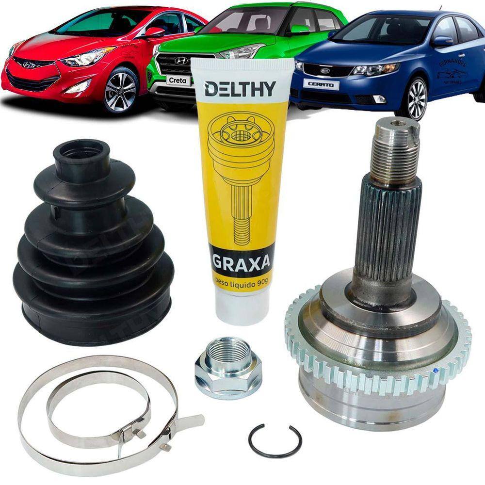 Junta Homocinetica Elantra Creta Kia Soul Cerato C/Abs 24X27