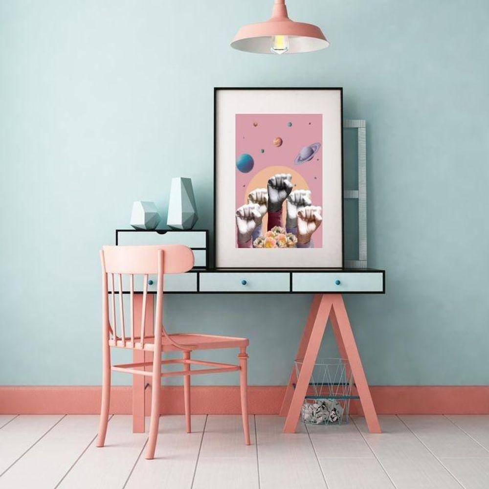 Quadro A União Faz A Força - 60X48Cm