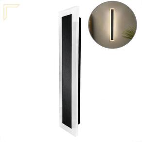 Arandela Externa Linear Borda Luminosa Fachada Led Bet02