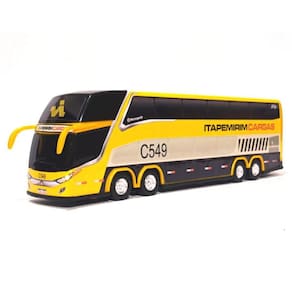 Brinquedo Miniatura Ônibus Viação Itapemirim Cargas 30Cm