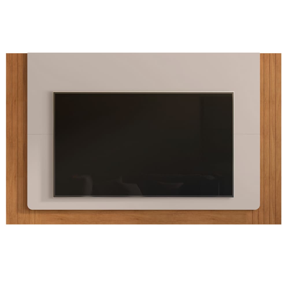 Painel para TVs de 60 Polegadas Sobral Off White Cedro