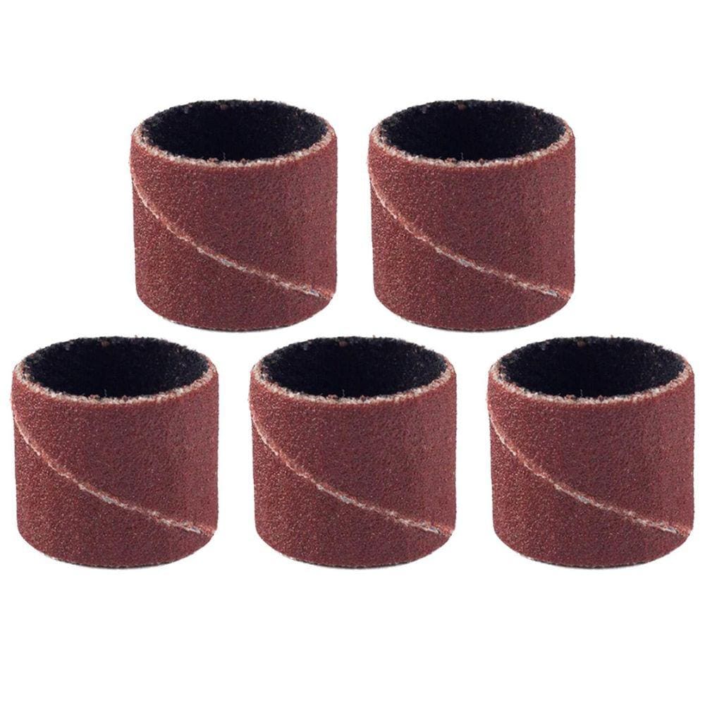 Kit 5 Tubos De Lixa 12.7Mm 1/2 Grão 240 Para Micro Retíficas