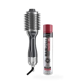 Kit Escova Secadora e Hair Spray - Vertix