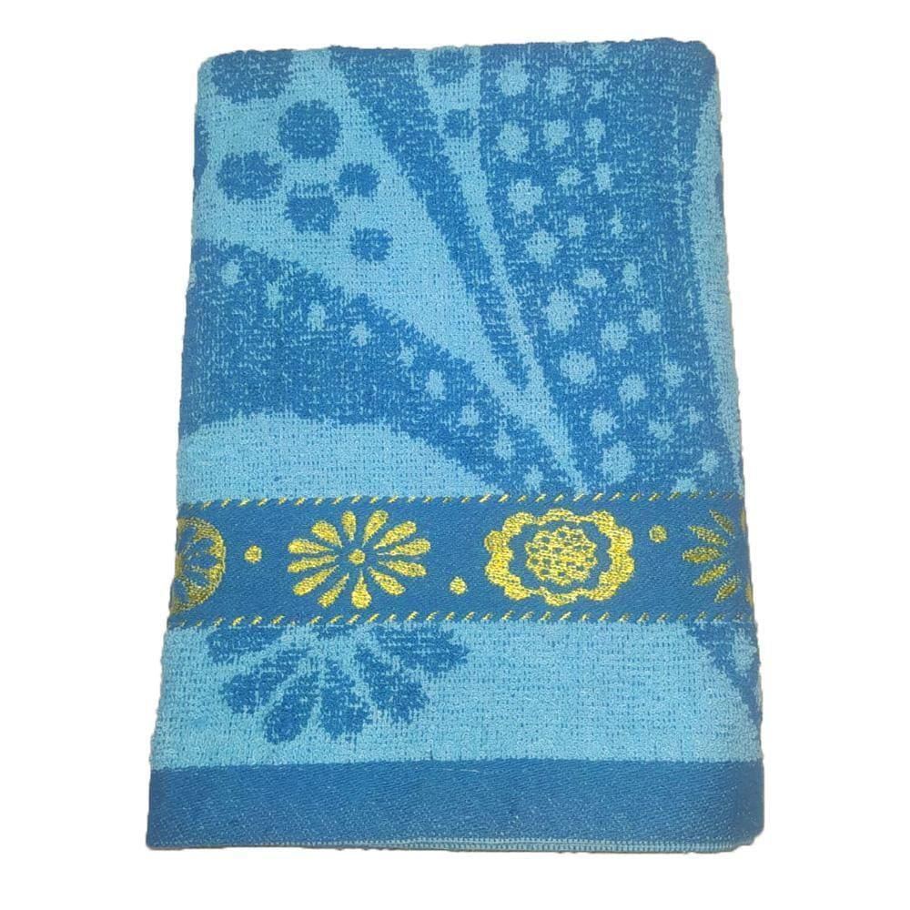 Toalha De Banho Corttex Jacquard Istambul Azul Claro