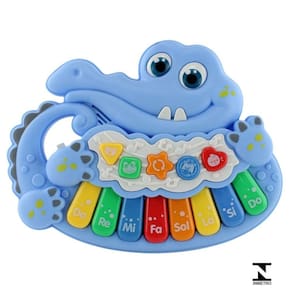 Teclado Musical Infantil Jacaré BBR