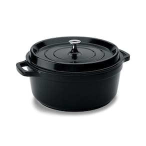 Caçarola Hercules Cerâmica Indução Preta 4,3L 25,4x11cm