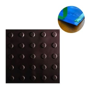 Placas de Piso Tátil em PVC 25x25cm | Acessibilidade
