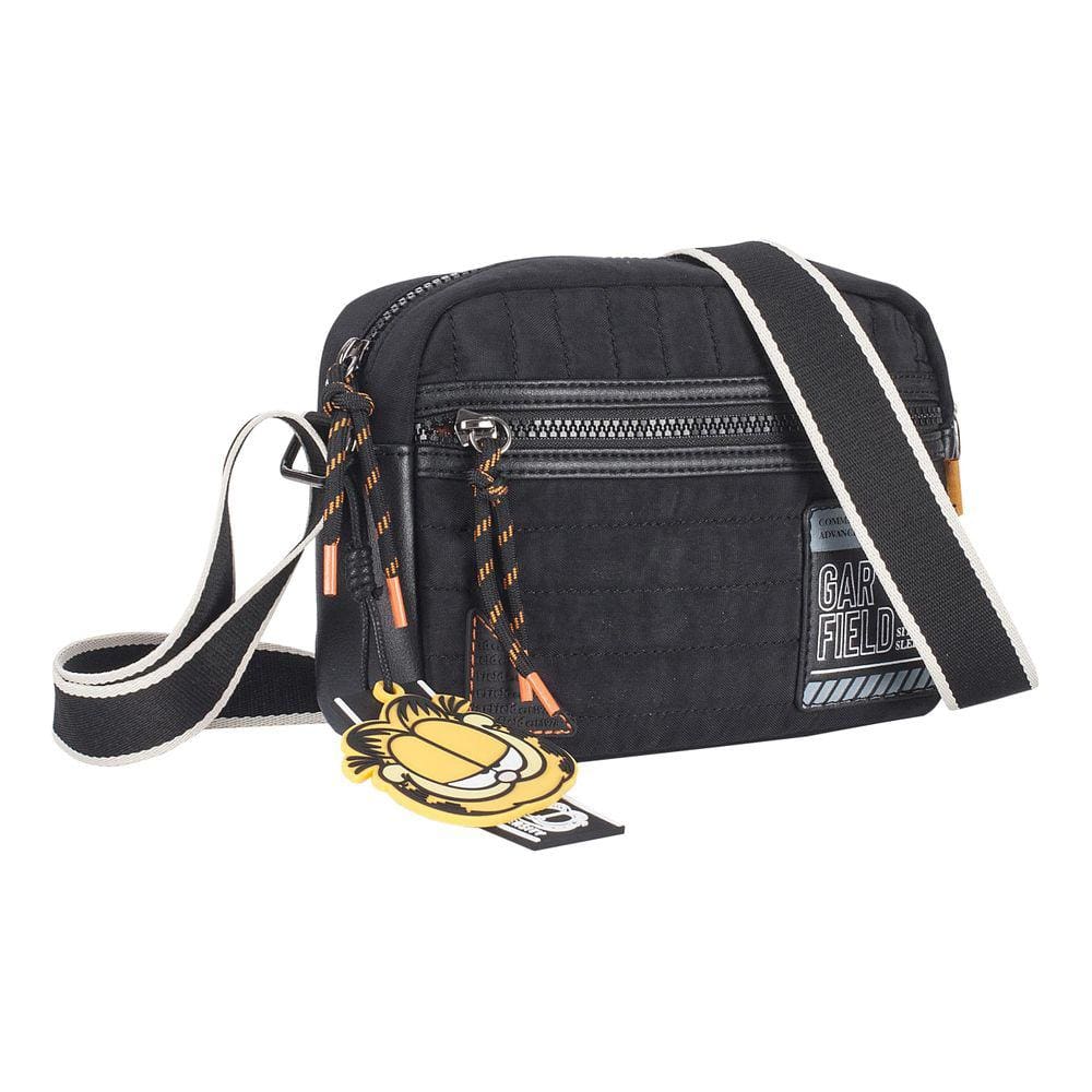 Bolsa Feminina Transversal Pequena Garfield Casual Moderna