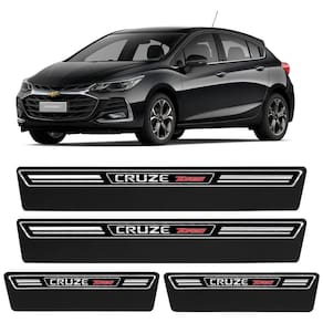 Jogo de Soleira Premium Cruze 2018 a 2023 Elegance 4 Portas