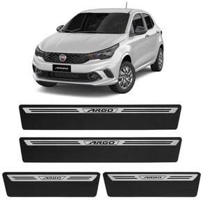 Jogo de Soleira Premium Argo 2018 a 2023 Escovada 4 Portas