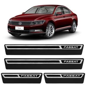 Jogo de Soleira Premium Passat 2018 a 2020 Escovada 4 Portas