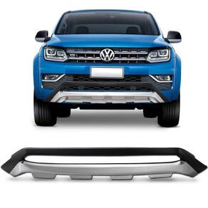 Overbumper Amarok 2017 a 2023 Front Bumper Preto Prata