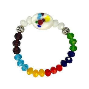 Pulseira 7 Sete Linhas Umbanda E Candomblé - Escolha A Cor