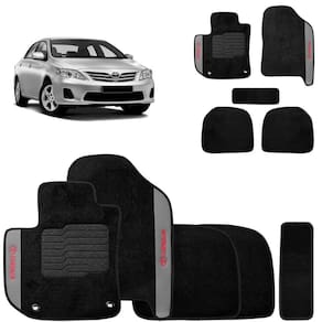 Jogo de Tapete Carpete Corolla 2008 a 2017 Preto 5 Peças