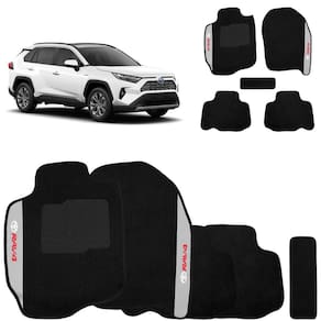 Jogo De Tapete Carpete Rav4 2013 a 2023 Preto 5 Peças