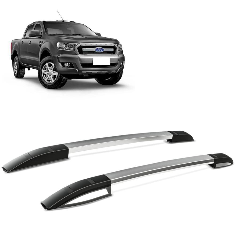 Rack Teto Longarina Ford Ranger 2013 2023 Elite Polido Bepo