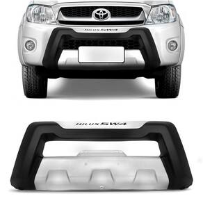 Overbumper Hilux Sw4 2005 a 2011 Front Bumper Protetor Preto