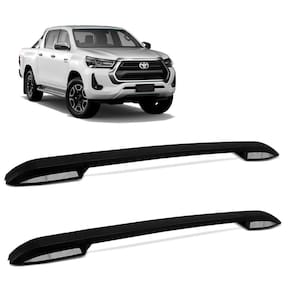 Rack Teto Longarina Hilux 2016 a 2023 Preto Bepo Elite