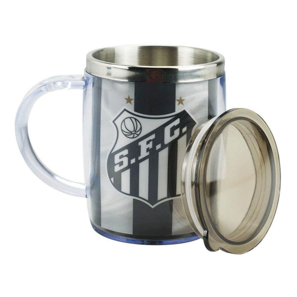 Caneca Santos Térmica 450 Ml - Qh002G-4