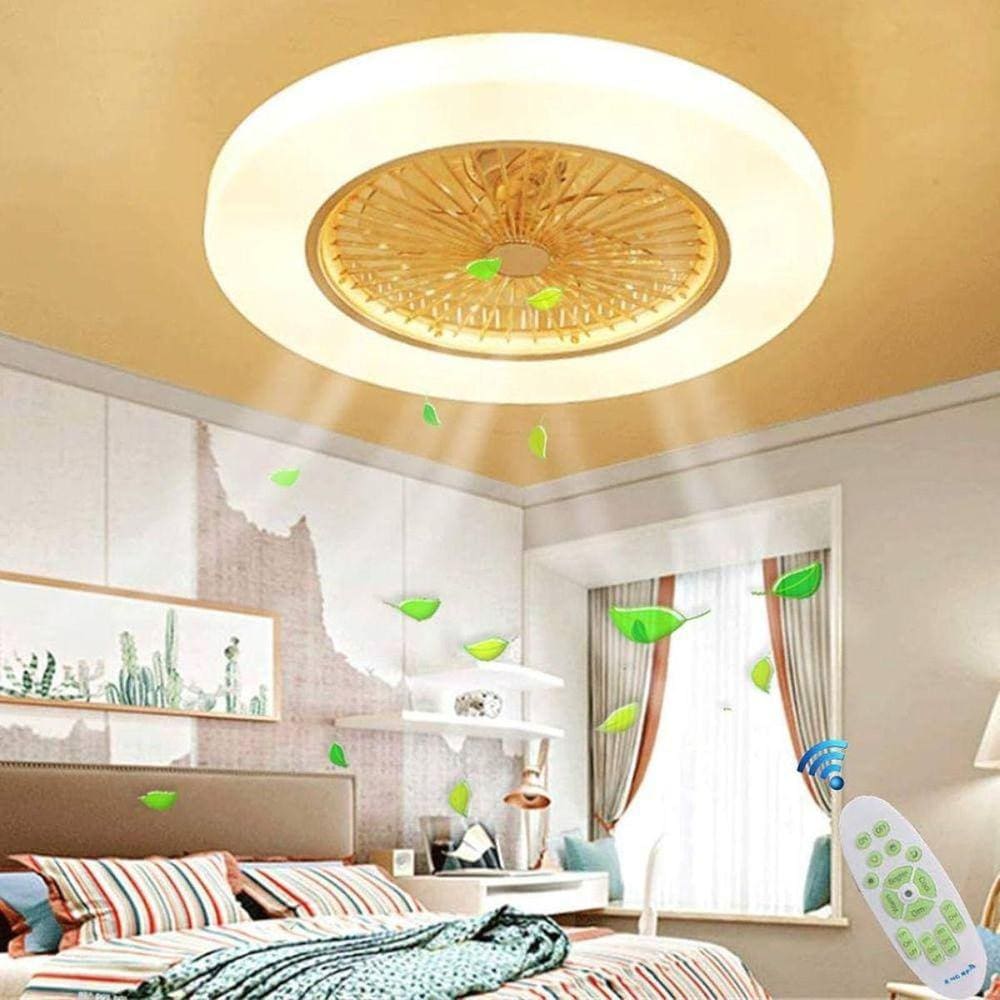 Ventilador De Teto Portátil Com Luz Led