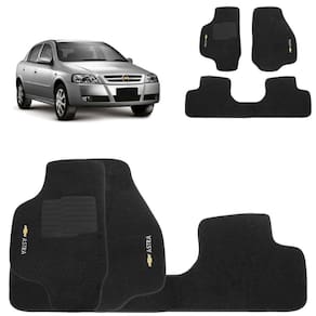 Jogo de Tapete Carpete Astra 1999 a 2011 Preto 3 Peças