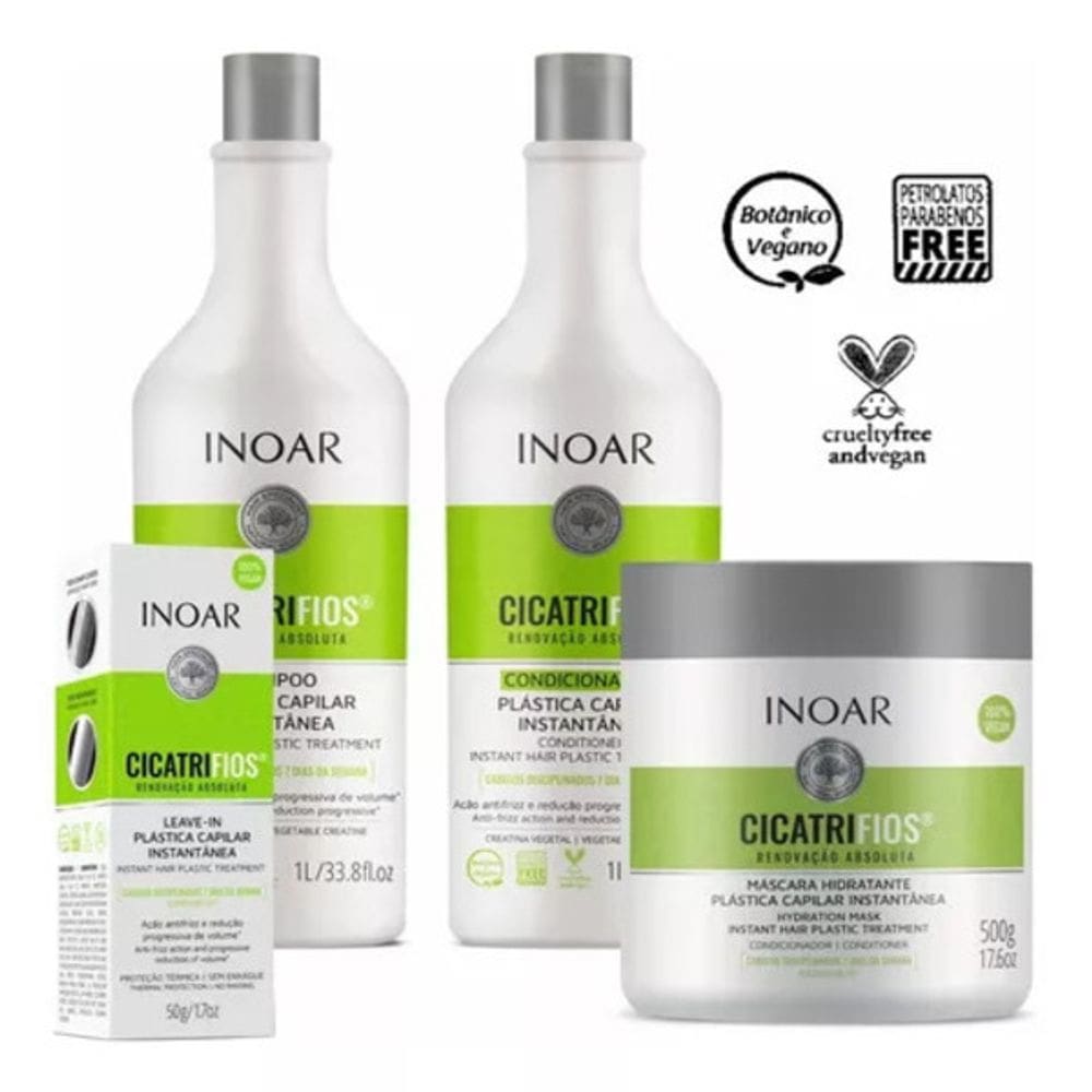 Inoar Kit Cicatrifios Completo 4 Produtos