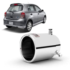 Ponteira De Escapamento Nissan March Aço Inox Outs Parts