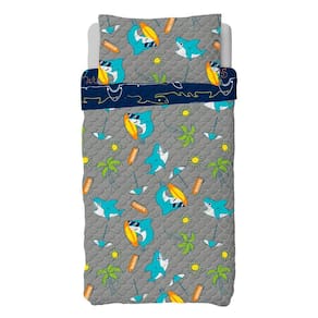 Kit Colcha Infantil 2 Peças Dupla Face