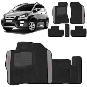 Jogo Tapete Carpete Idea Adventure 2007 a 2011 Preto Bordado