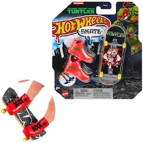 Skate de Dedo Hot Wheels Tartarugas Ninja Raphael