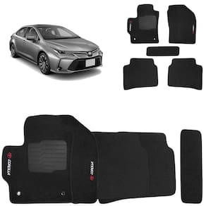 Jogo de Tapete Carpete Corolla 2020 a 2023 Preto 5 Peças